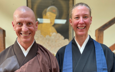 Jukai Ceremony at Green Gulch Farm on March 23